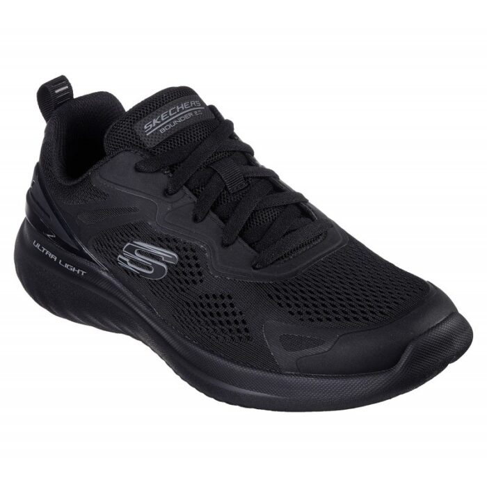 ⁦Skechers Men's Bounder 2.0 - Andal Shoes - حذاء سكيتشرز باوندر 2.0 - اندل للرجال لون أسود⁩ - الصورة ⁦2⁩