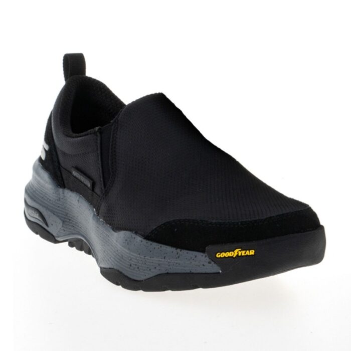 ⁦حذاء سكيتشرز جو ووك ارتش فيت أوت دور كاستل روك للرجال لون أسود - Skechers Men's GO WALK Arch Fit - Outdoor - Castle Rock Shoes⁩ - الصورة ⁦5⁩