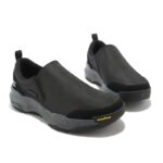 ⁦حذاء سكيتشرز جو ووك ارتش فيت أوت دور كاستل روك للرجال لون أسود - Skechers Men's GO WALK Arch Fit - Outdoor - Castle Rock Shoes⁩ - الصورة ⁦8⁩