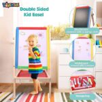 ⁦لوح ستاند خشب وجهين قياس 38*72 سم⁩ - الصورة ⁦2⁩