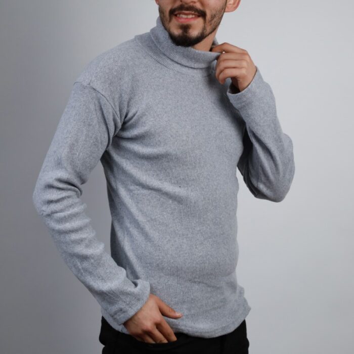 ⁦بلوزة شبابية جولف قطن سكني⁩ - الصورة ⁦2⁩