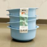 ⁦طقم 4 زبادي بلاستيك⁩ - الصورة ⁦3⁩