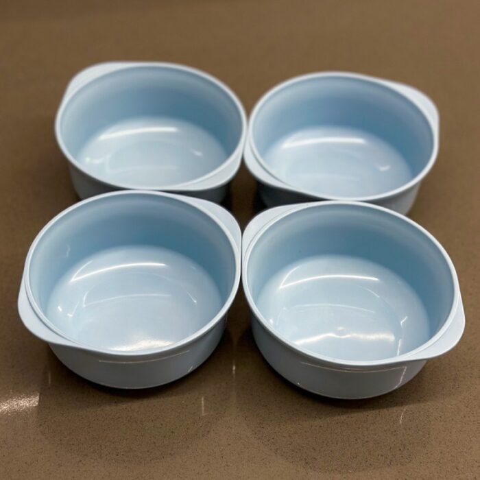 ⁦طقم 4 زبادي بلاستيك⁩ - الصورة ⁦4⁩