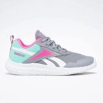 Reebok Kids' Rush Runner 5 Shoes- حذاء ريبوك رش راننر 5 للأطفال لون رمادي
