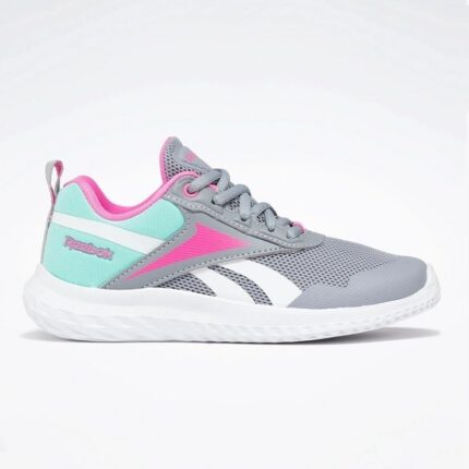 Reebok Kids' Rush Runner 5 Shoes- حذاء ريبوك رش راننر 5 للأطفال لون رمادي