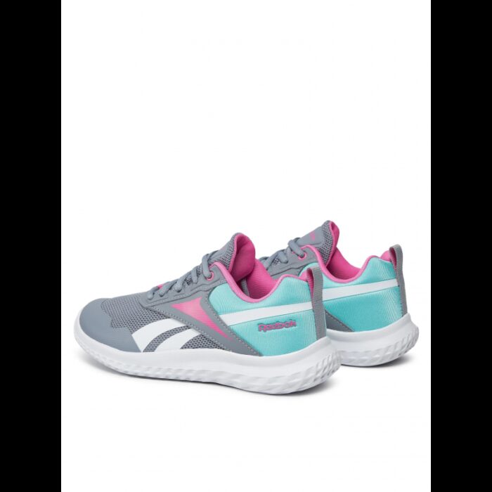 ⁦Reebok Kids' Rush Runner 5 Shoes- حذاء ريبوك رش راننر 5 للأطفال لون رمادي⁩ - الصورة ⁦3⁩