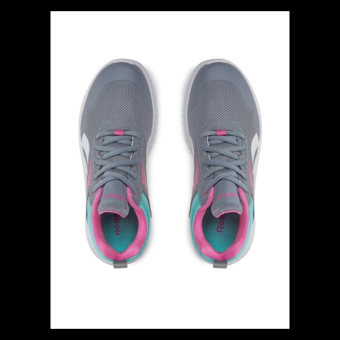 ⁦Reebok Kids' Rush Runner 5 Shoes- حذاء ريبوك رش راننر 5 للأطفال لون رمادي⁩ - الصورة ⁦5⁩