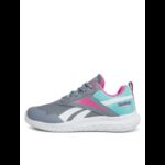 ⁦Reebok Kids' Rush Runner 5 Shoes- حذاء ريبوك رش راننر 5 للأطفال لون رمادي⁩ - الصورة ⁦6⁩