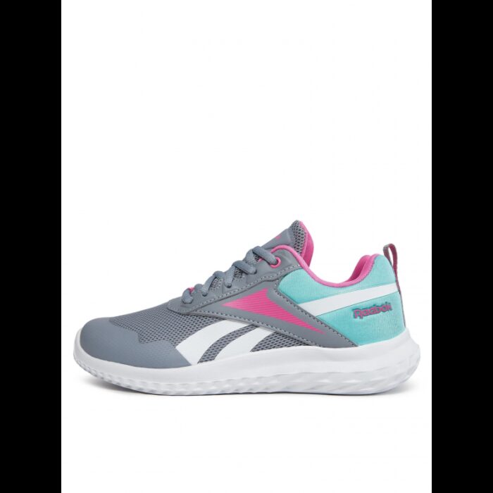 ⁦Reebok Kids' Rush Runner 5 Shoes- حذاء ريبوك رش راننر 5 للأطفال لون رمادي⁩ - الصورة ⁦6⁩