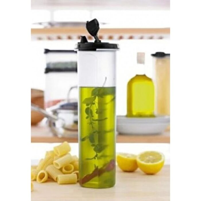 ⁦علبة بلاستيك للزيت وخلط البروتين و دريسنج السلطات متعددة الاستخدامات حجم 1 لتر بألوان متعددة⁩ - الصورة ⁦8⁩