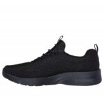 ⁦حذاء سكيتشرز ديناميت 2.0- ريال سموث للنساء لون أسود- Skechers Women's Dynamight 2.0 - Real Smooth Shoes⁩ - الصورة ⁦5⁩