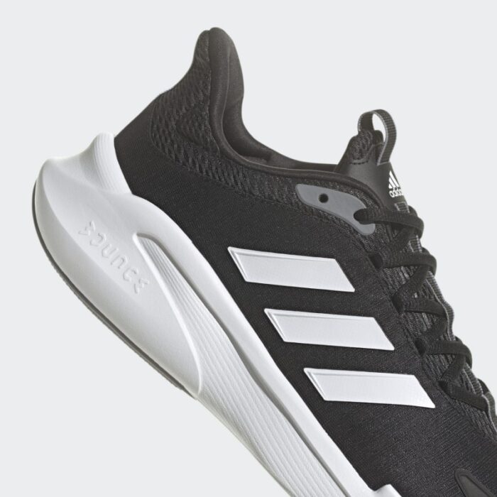 ⁦adidas Men's AlphaEdge + Shoes- Black- حذاء اديداس ألفا اديج بلس للرجال لون أسود ونعل أبيض⁩ - الصورة ⁦8⁩