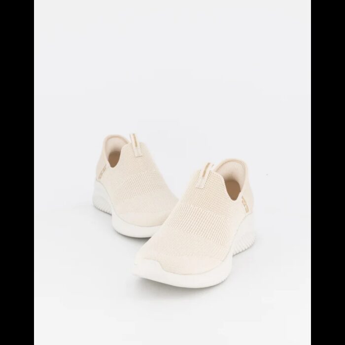⁦حذاء سكيتشرز سليب انس: ألترا فليكس 3.0 كوزي للنساء لون أوفوايت ونعل أبيض- Skechers Women's Slip-ins: Ultra Flex 3.0 - Cozy Streak Shoes⁩ - الصورة ⁦9⁩