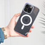 ⁦كفر جوال شفاف لأجهزة ايفون 15 برو ماكس يدعم الشحن اللاسلكي⁩ - الصورة ⁦4⁩