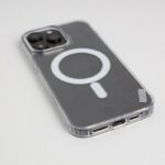 ⁦كفر جوال شفاف لأجهزة ايفون 15 برو ماكس يدعم الشحن اللاسلكي⁩ - الصورة ⁦7⁩