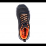 ⁦Skechers Kids' Dynamight - Ultra Torque Shoes- حذاء سكيتشرز ديانا ألترا تورق للأطفال لون أسود ورمادي ونعل أبيض⁩ - الصورة ⁦2⁩