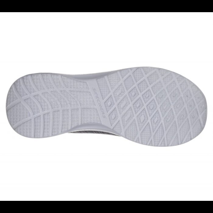 ⁦Skechers Kids' Dynamight - Ultra Torque Shoes- حذاء سكيتشرز ديانا ألترا تورق للأطفال لون أسود ورمادي ونعل أبيض⁩ - الصورة ⁦3⁩