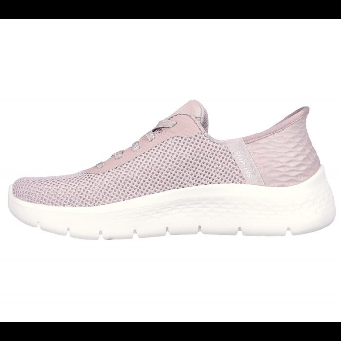 ⁦حذاء سكيتشرز جو ووك فليكس للنساء لون زهري ونعل ابيض- Skechers Women's Slip-ins: Go walk Flex - Grand Entry Shoes⁩ - الصورة ⁦5⁩