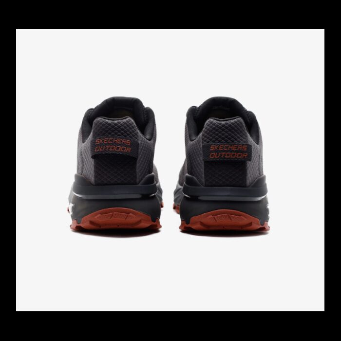 ⁦Skechers Men's Max Protect - Paragon Shoes - حذاء سكيتشرز ماكس بروتيكت- باراجون للرجال لون أسود ورمادي⁩ - الصورة ⁦8⁩
