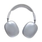 ⁦Wireless headphones p9 pro max silver -سماعة رأس مع بلوتوث P9 pro max لون سكني⁩ - الصورة ⁦4⁩