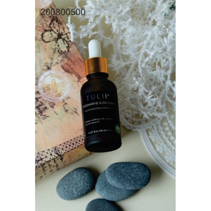 ⁦زيت شعر للتخلص من القشره ويعزز نمو الشعر مكون من زيت روز ماري وفيتامين E طبيعي الحجم 30 مل⁩ - الصورة ⁦3⁩