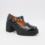 ⁦حذاء روكي للصبايا طبي من Silia Comfort لون أسود⁩ - الصورة ⁦2⁩