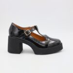 ⁦حذاء روكي للصبايا طبي من Silia Comfort لون أسود⁩ - الصورة ⁦3⁩