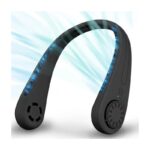 ⁦مروحة رقبة صغيرة محمولة 1200 مللي أمبير - قابلة لإعادة الشحن - ذات 3 سرعات⁩ - الصورة ⁦6⁩