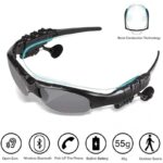 ⁦نظارة شمسية مع سماعة لاسلكية بلوتوث مع ميكروفون- مثالية أثناء ركوب الدراجات أو قيادة السيارة⁩ - الصورة ⁦2⁩