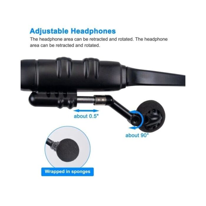 ⁦نظارة شمسية مع سماعة لاسلكية بلوتوث مع ميكروفون- مثالية أثناء ركوب الدراجات أو قيادة السيارة⁩ - الصورة ⁦3⁩