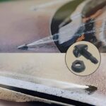 ⁦فوهة تنظيف الزجاج الأمامي عدد 2 - حجم صغير وسهل التركيب ، مناسب لمعظم السيارات.⁩ - الصورة ⁦3⁩