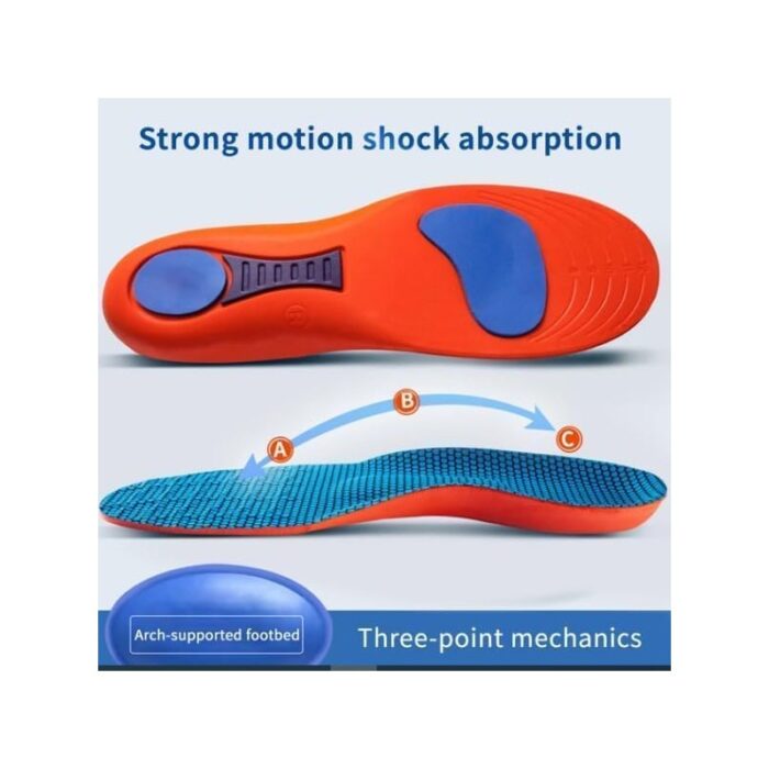 ⁦ضبان طبي فلات فوت للقدم المسطحة مقاس 41-42 - يخفف الضغط على القدم وبالتالي يحد من الألم⁩ - الصورة ⁦5⁩