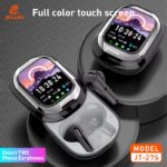 ⁦سماعة JeQang JT-27S الذكية TWS مع شاشة لمس ملونة⁩ - الصورة ⁦2⁩