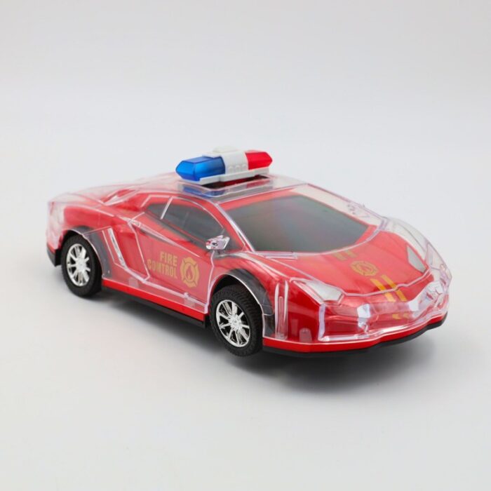 ⁦سيارة شرطة مضيئة مع موسيقى⁩ - الصورة ⁦3⁩