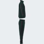 ⁦adidas Mens' Basic 3-Stripes Tricot Track Suit - Green⁩ - الصورة ⁦10⁩