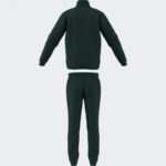 ⁦adidas Mens' Basic 3-Stripes Tricot Track Suit - Green⁩ - الصورة ⁦12⁩