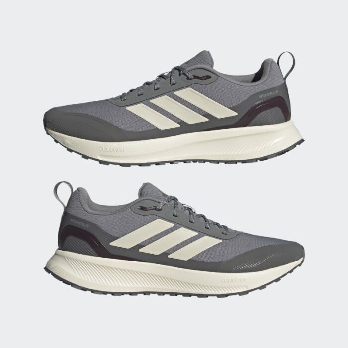 ⁦adidas Men's Runfalcon 5 TR Running Shoes - Grey⁩ - الصورة ⁦9⁩