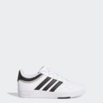 ⁦adidas Unisex' Hoops 4.0 Shoes - White⁩ - الصورة ⁦2⁩