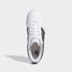 ⁦adidas Unisex' Hoops 4.0 Shoes - White⁩ - الصورة ⁦3⁩