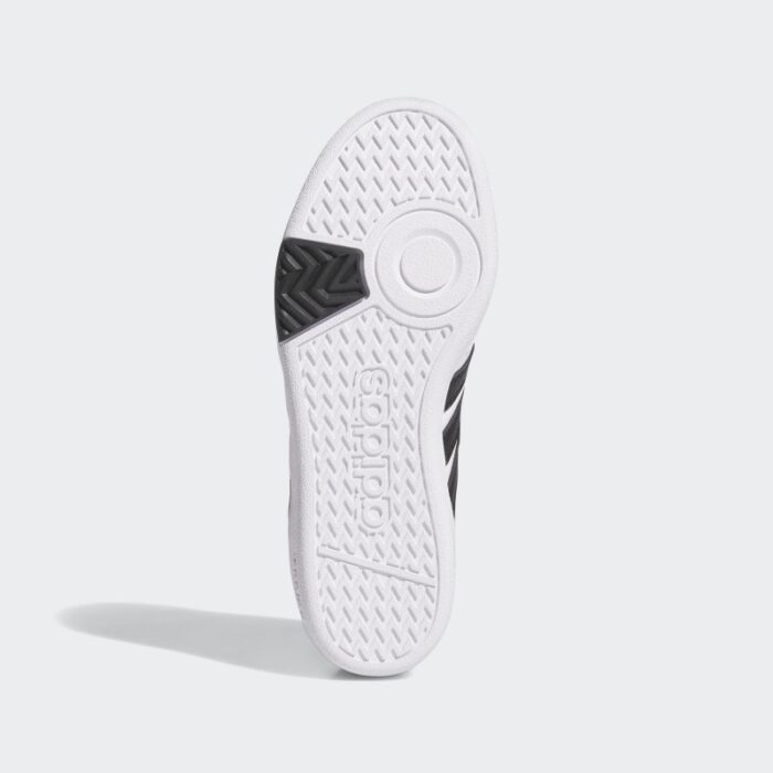 ⁦adidas Unisex' Hoops 4.0 Shoes - White⁩ - الصورة ⁦4⁩