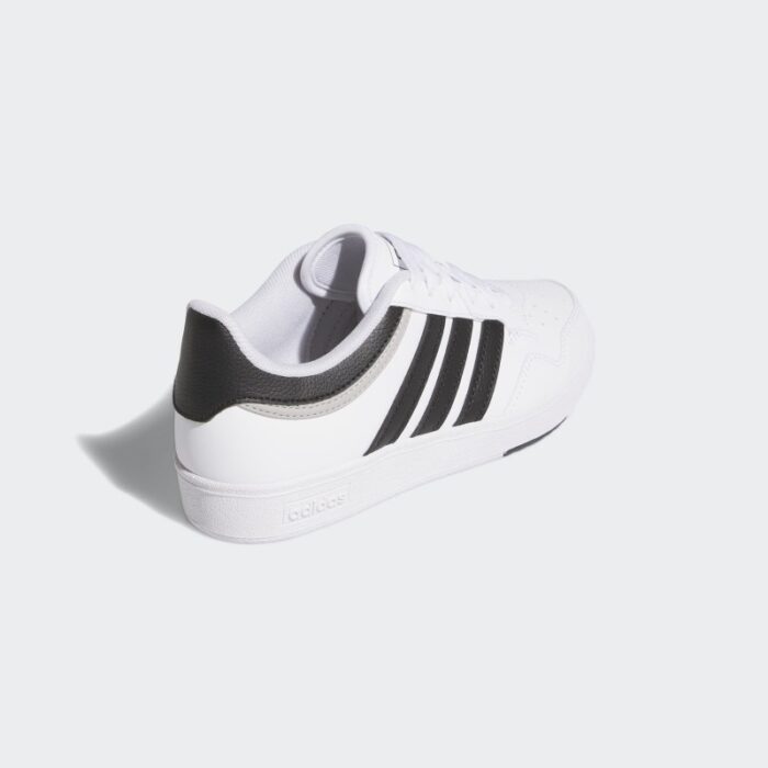 ⁦adidas Unisex' Hoops 4.0 Shoes - White⁩ - الصورة ⁦7⁩