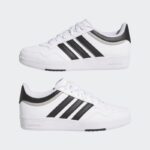 ⁦adidas Unisex' Hoops 4.0 Shoes - White⁩ - الصورة ⁦10⁩