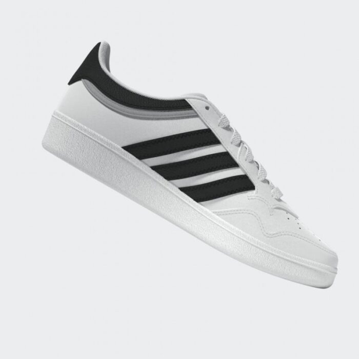 ⁦adidas Unisex' Hoops 4.0 Shoes - White⁩ - الصورة ⁦17⁩