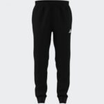 ⁦adidas Mens' Essentials Feelcozy Fleece Pants - Black⁩ - الصورة ⁦8⁩