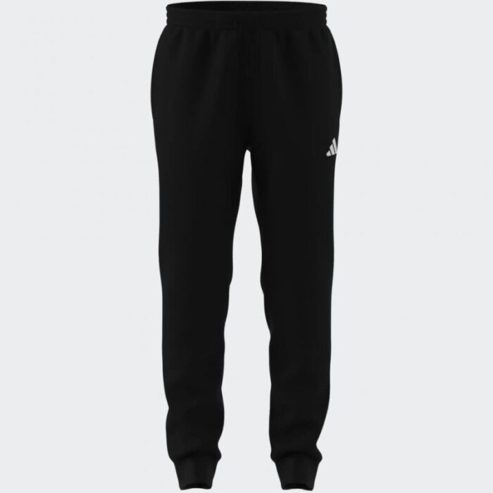 ⁦adidas Mens' Essentials Feelcozy Fleece Pants - Black⁩ - الصورة ⁦8⁩