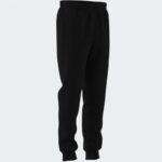 ⁦adidas Mens' Essentials Feelcozy Fleece Pants - Black⁩ - الصورة ⁦9⁩