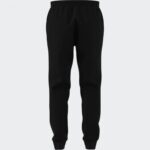 ⁦adidas Mens' Essentials Feelcozy Fleece Pants - Black⁩ - الصورة ⁦12⁩
