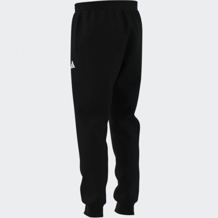 ⁦adidas Mens' Essentials Feelcozy Fleece Pants - Black⁩ - الصورة ⁦13⁩