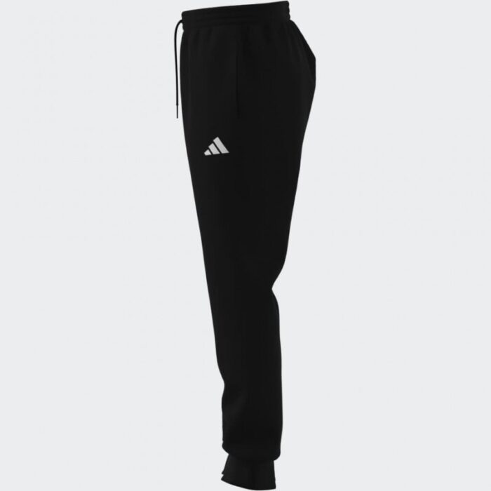 ⁦adidas Mens' Essentials Feelcozy Fleece Pants - Black⁩ - الصورة ⁦14⁩
