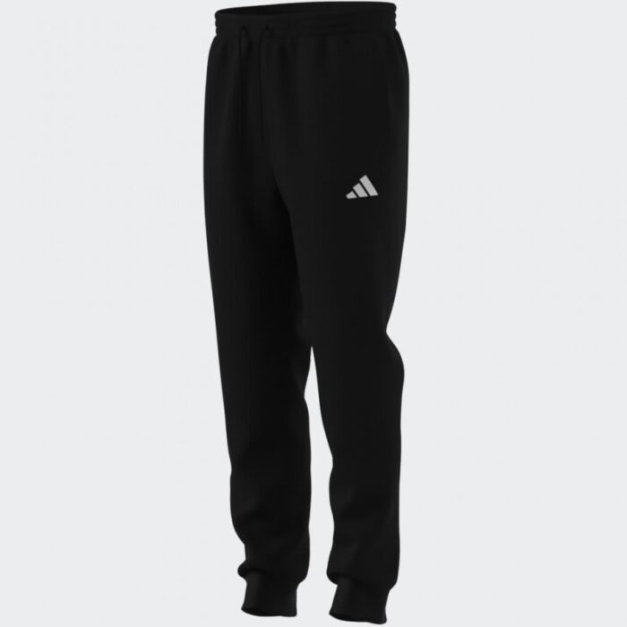 ⁦adidas Mens' Essentials Feelcozy Fleece Pants - Black⁩ - الصورة ⁦15⁩